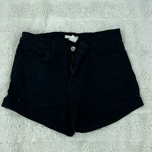 H&M Black Jean Shorts for Women